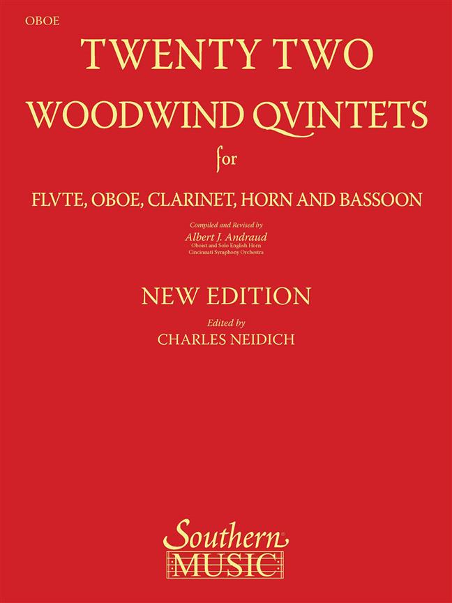 Twenty-Two (22) Woodwind Quintets