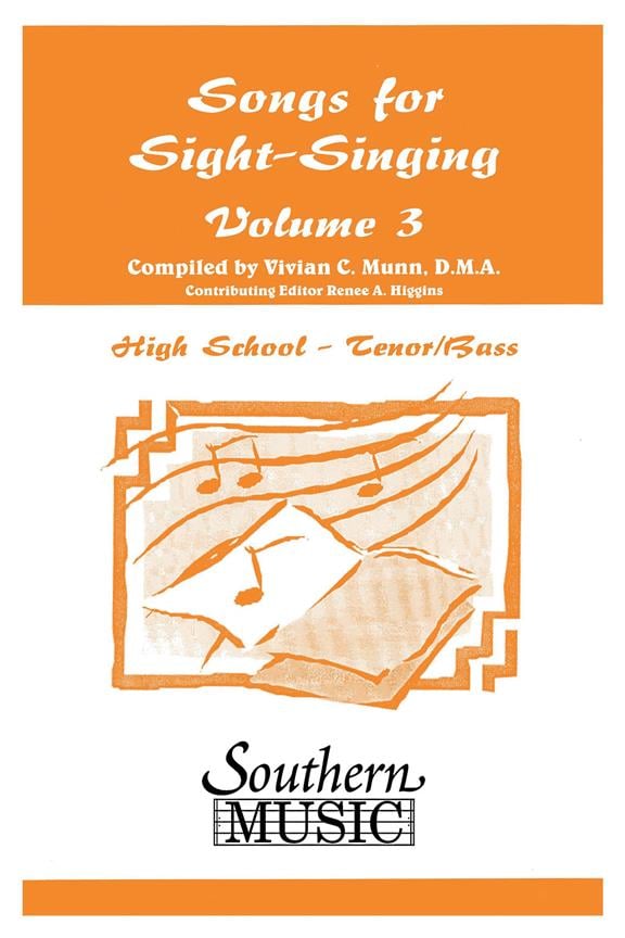 Songs For Sight Singing Volume 3 Hs-Tb