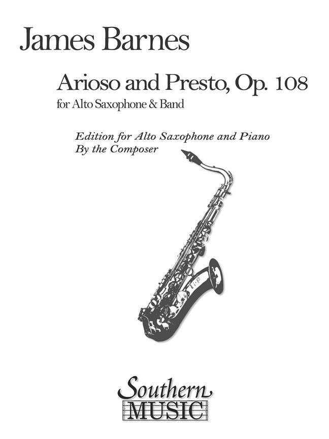 Arioso And Presto Op 108