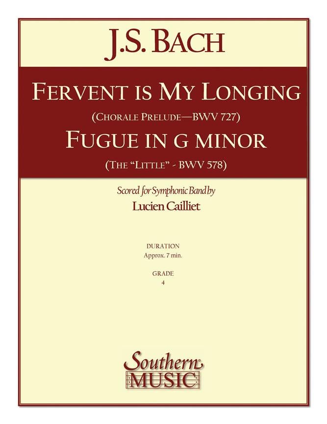 Fervent Is My Longing/ Fugue In G Minor