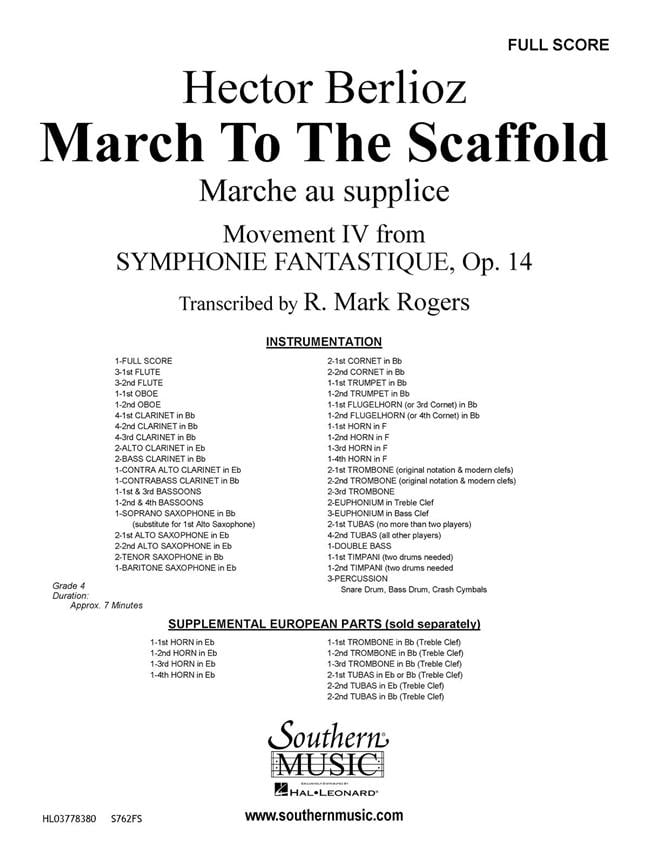 March To The Scaffold