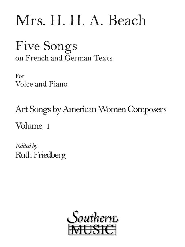 Five Songs On French And German Texts