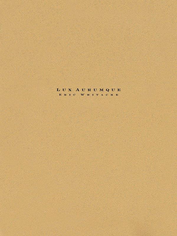 Lux Aurumque