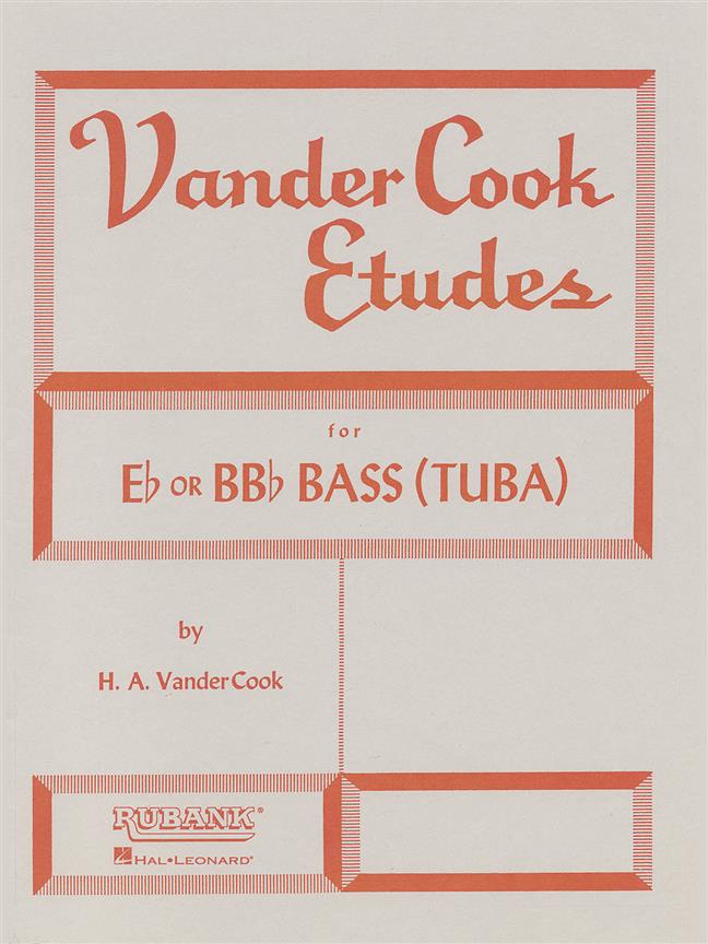 Vandercook Etudes For Eb or Bb Bass