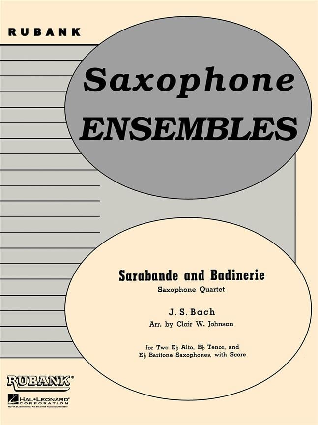 Sarabande and Badinerie