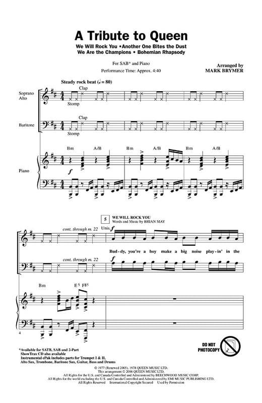 A Tribute to Queen (Medley)