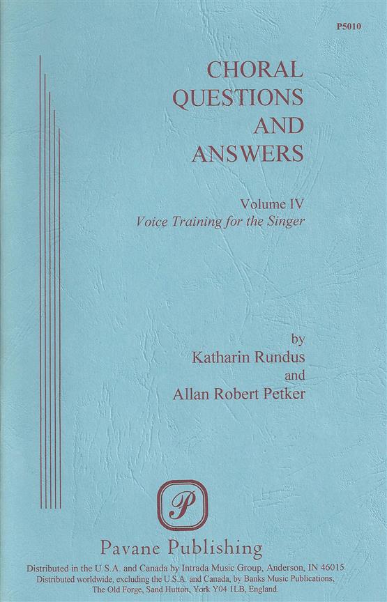 Choral Questions and Answers IV: