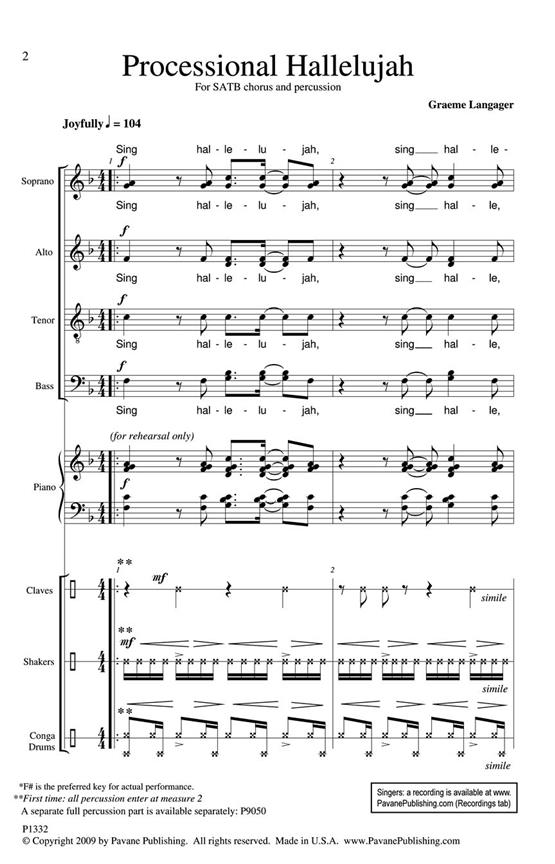 Processional Hallelujah