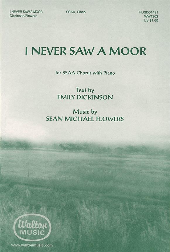 I Never Saw a Moor