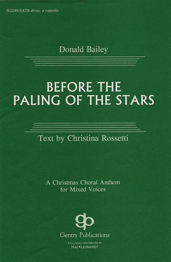 Before the Paling of the Stars