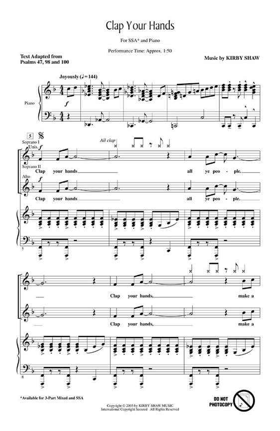Clap Your Hands