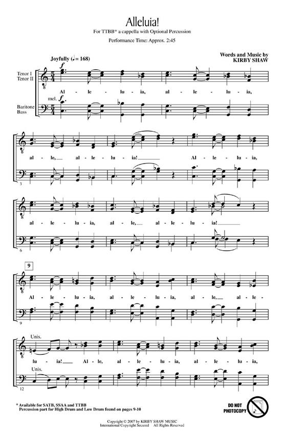 Alleluia!