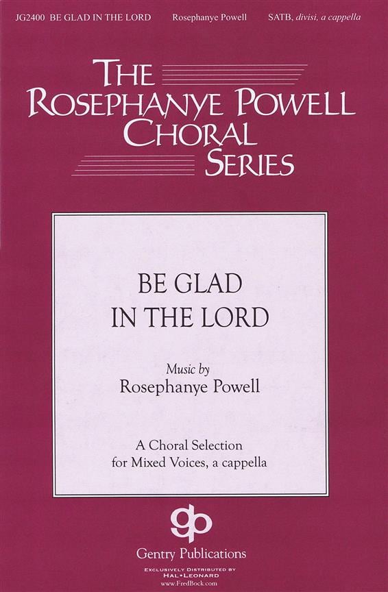 Be Glad In The Lord