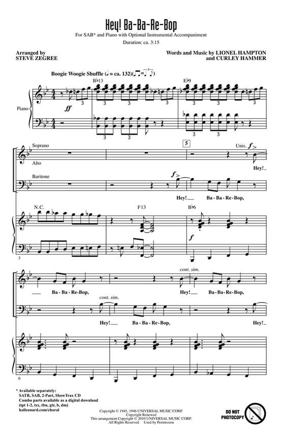 Hey! Ba-ba-re-bop
