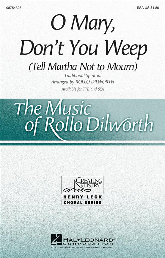 O Mary, Don't You Weep