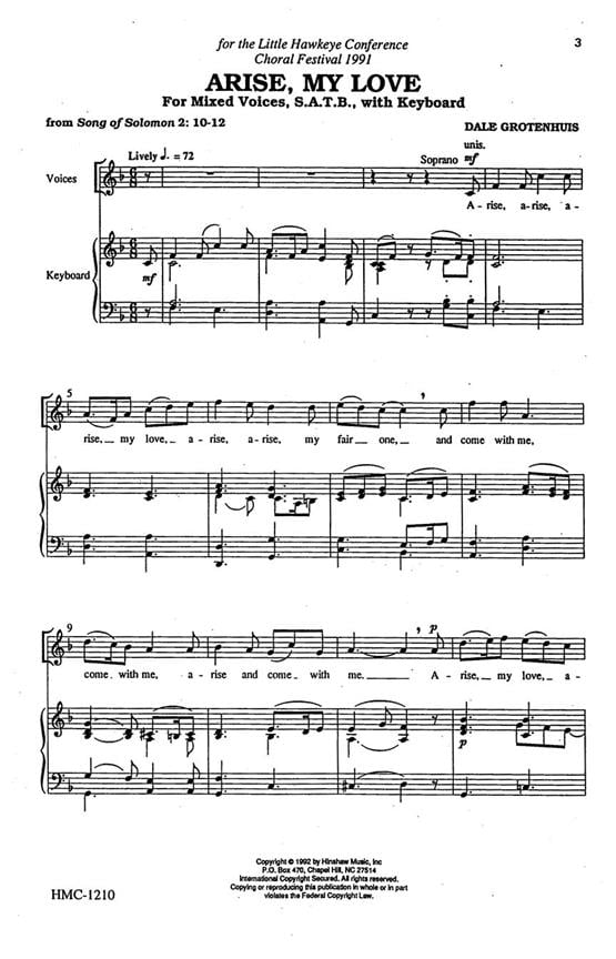 Arise My Love
