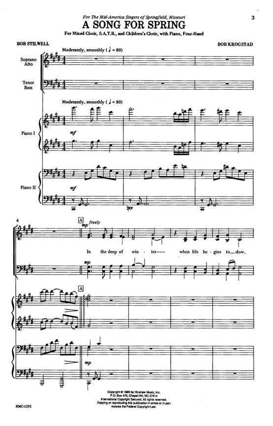 A Song For Spring
