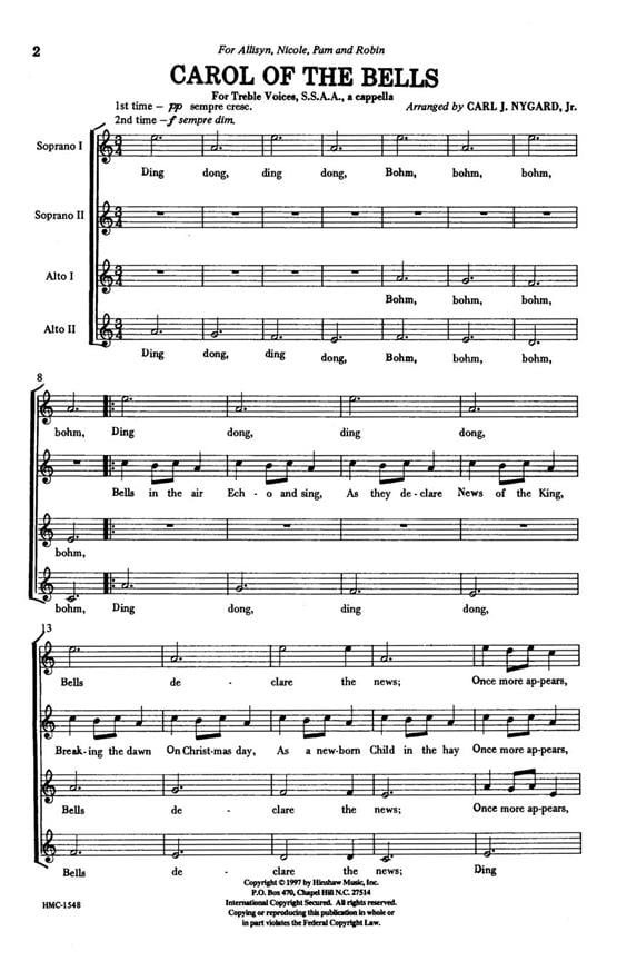 Carol Of The Bells