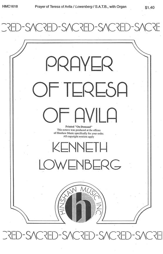 Prayer Of Teresa Of Avila