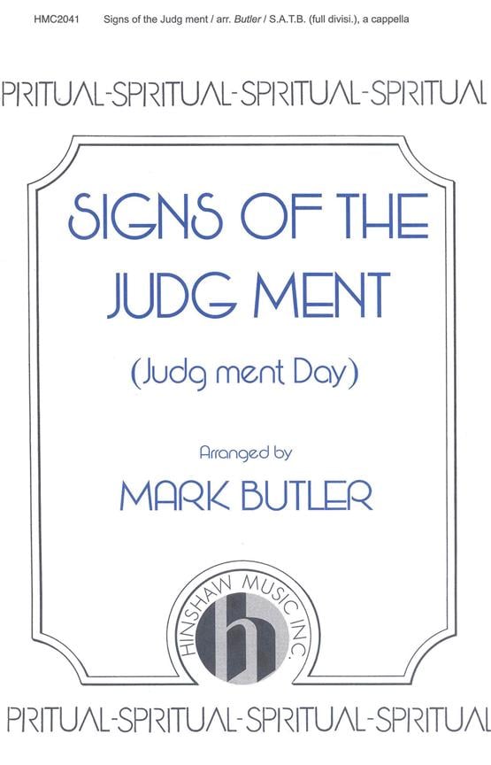 Signs Of The Judg Ment (Judg Ment Day)