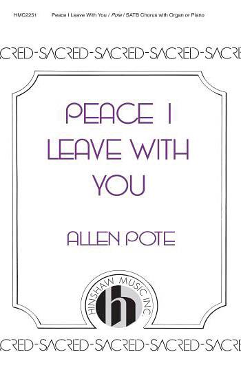 Peace I Leave You