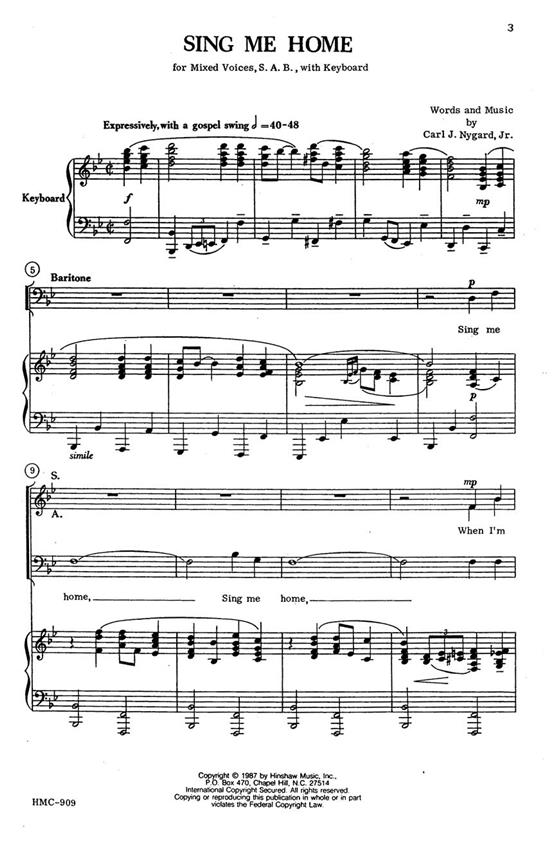 Sing Me Home