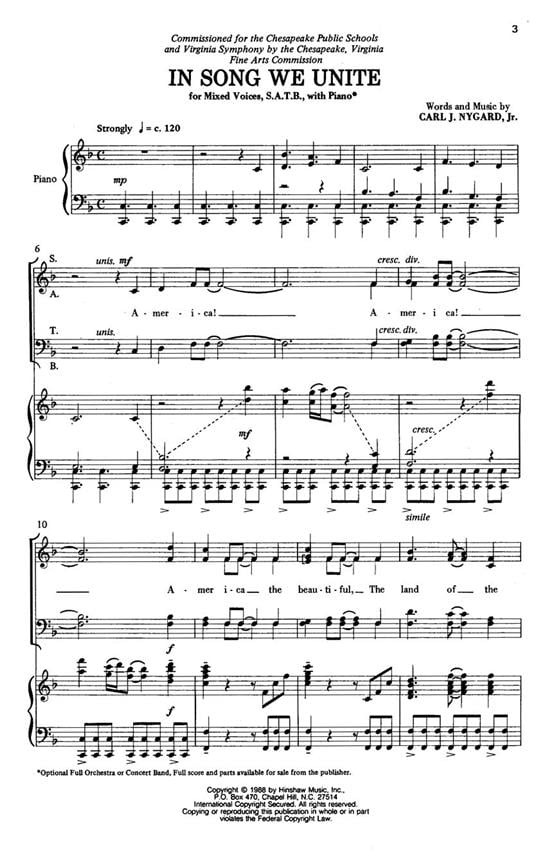 In Song We Unite