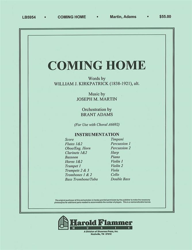 Coming Home from Legacy of Faith