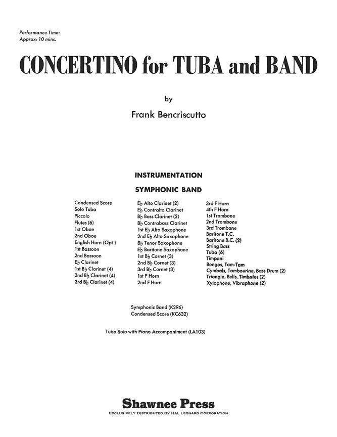 Concertino for Tuba and Band