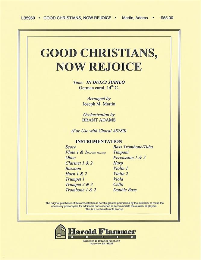Good Christians, Now Rejoice