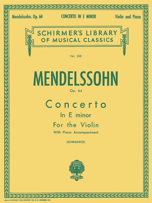 Concerto in E minor, Op. 64