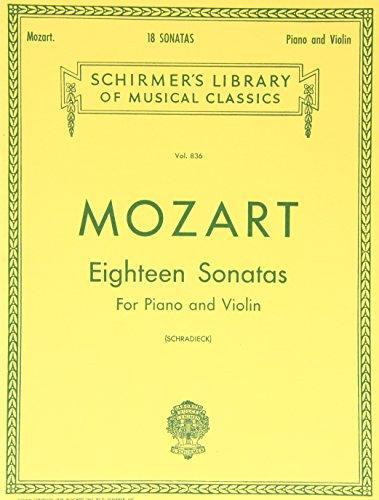 18 Sonatas for Violin and Piano