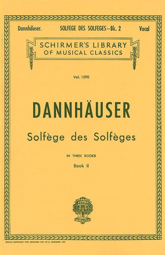 Solfége des Solféges - Book II