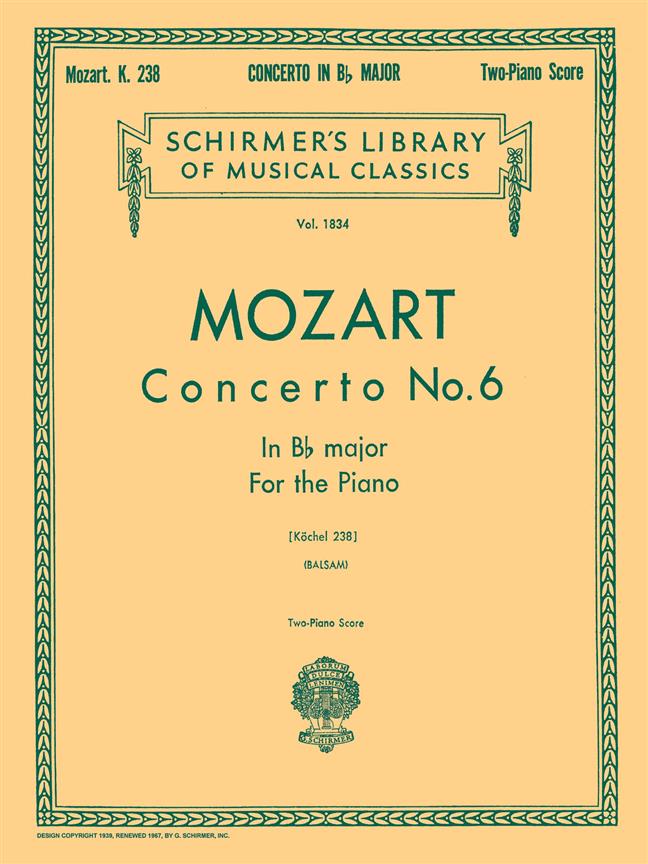 Concerto No. 6 in Bb, K.238