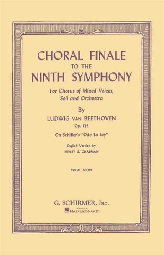 Choral Finale to the Ninth Symphony