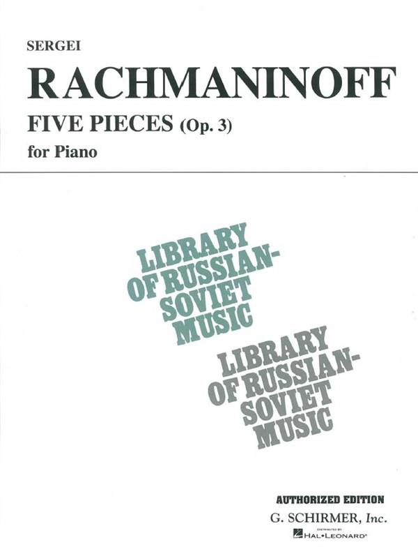 5 Pieces, Op. 3 (VAAP Edition)