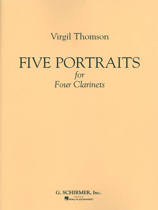 5 Portraits for 4 Clarinets