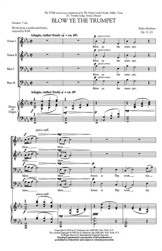 Blow Ye the Trumpet