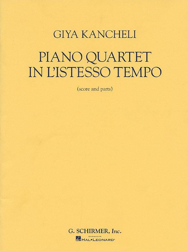 Piano Quartet in L'Istesso Tempo