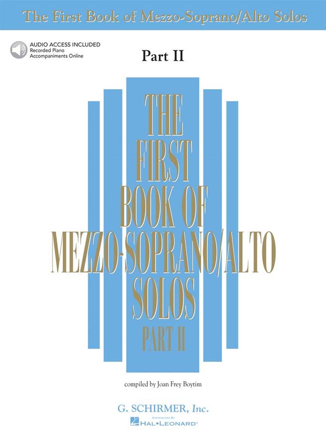 The First Book of Mezzo Soprano/Alto Solos Part II