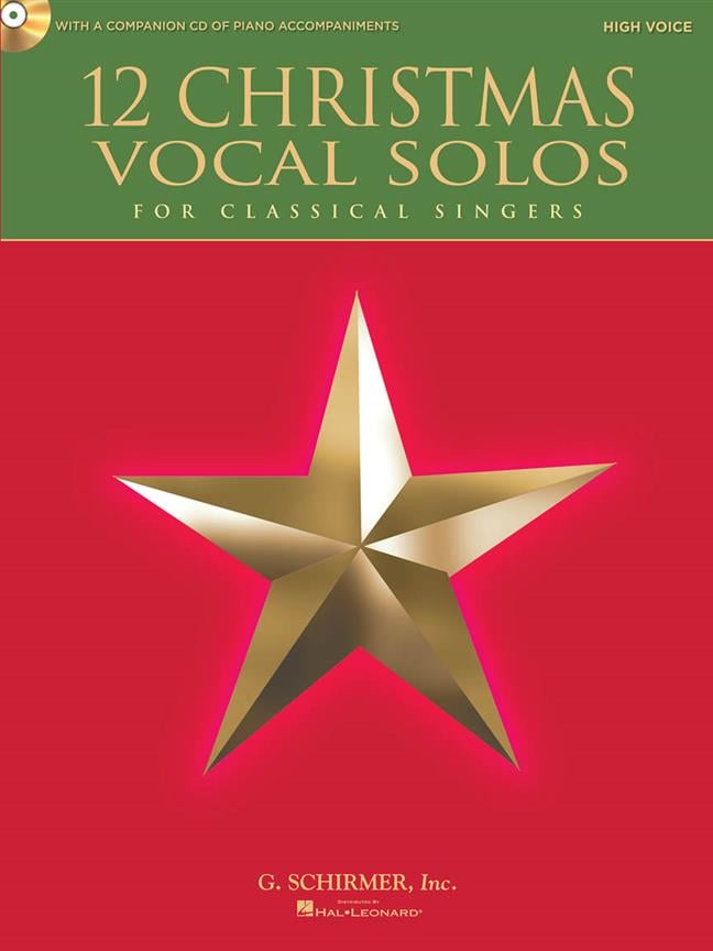 12 Christmas Vocal Solos (High Voice)