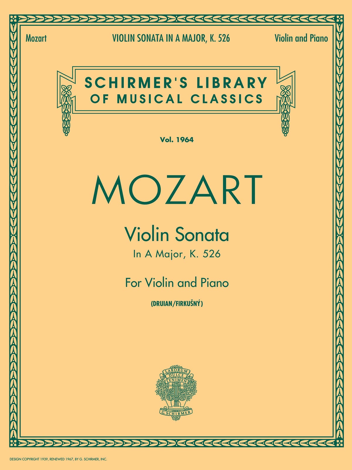 Sonata in A, K.526