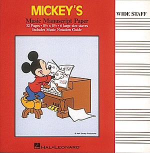 Mickey's Manuscript Paper