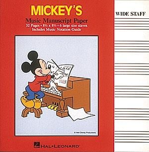 Mickey's Manuscript Paper