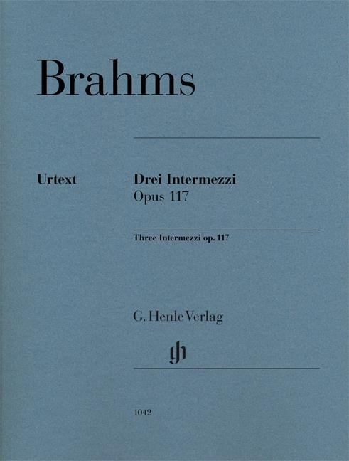 Drei Intermezzi Opus 117
