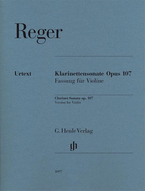 Klarinettensonate Opus 107