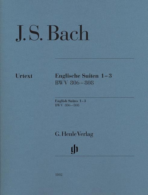 Englische Suiten 1-3, BWV 806-808