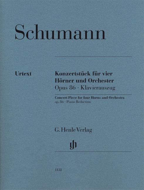 Konzertstück für 4 Hörner und Orchester op. 86