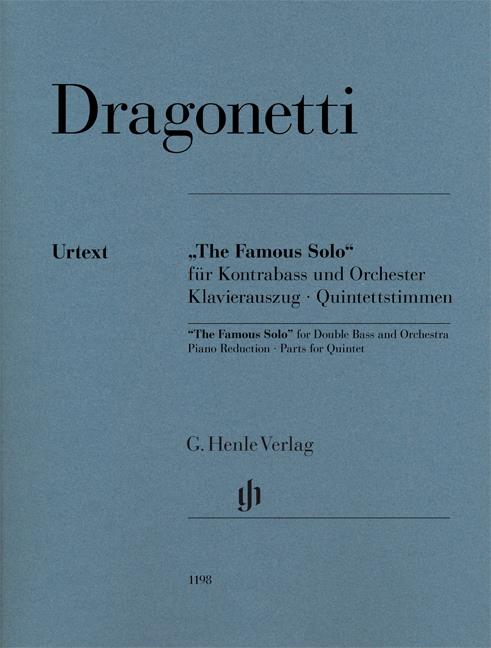 The Famous Solo- für Kontrabass und Orchester