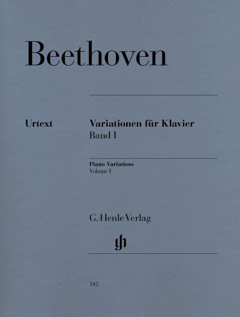 Ludwig van Beethoven: Variations for Piano - Volume I
